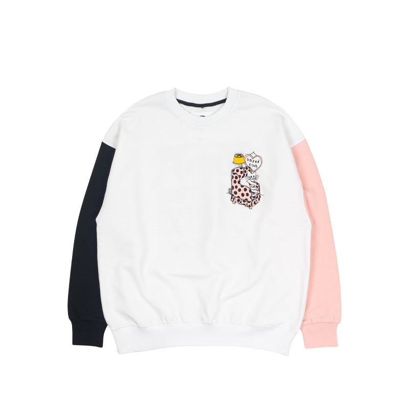 Based Club Relax Sweater Crewneck Putih