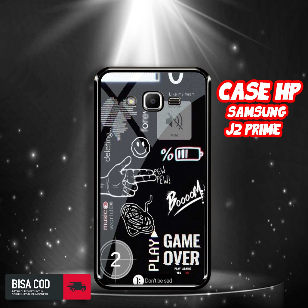 Case Samsung J2 Prime Motif [NASA TICKET] Casing Samsung J2 Prime TERBARU Hardcase Glossy Kilau 2D C