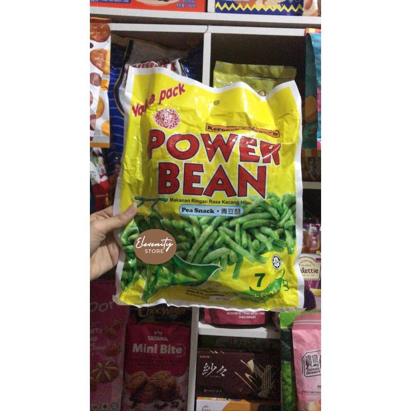 

Power Bean Keropok Kacang Hijau Pea Snack ECER