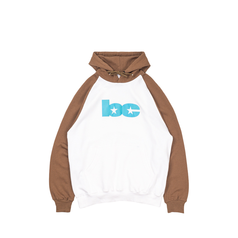 Based Club Startial Sweater Hoodie Coca Moca-Putih