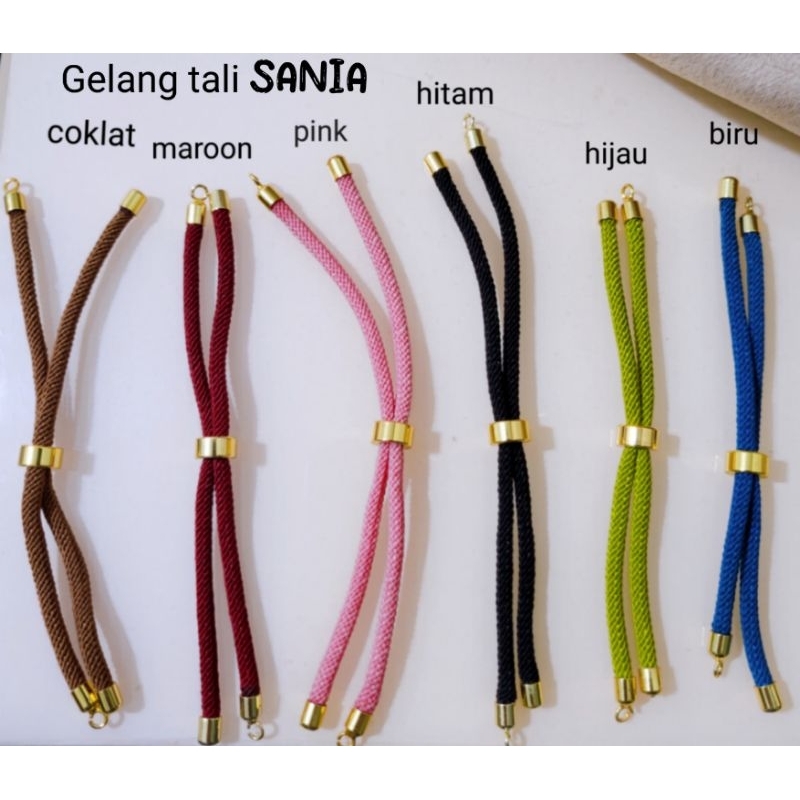 Gelang tali Sania dewasa (gelang tali saja)