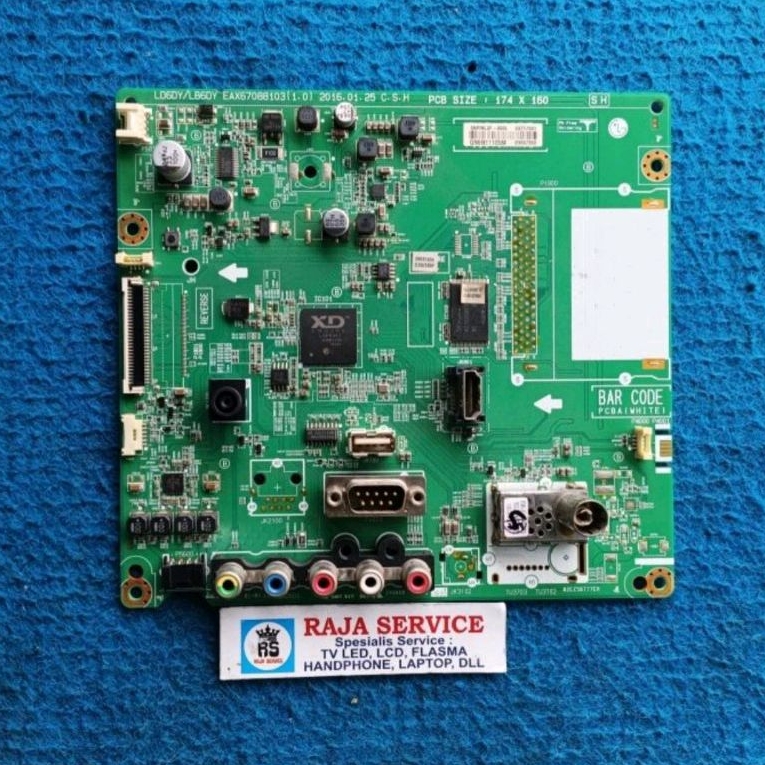 mb tv LG 32LW300C LG32LW300C mainboard board motherboard mesin modul