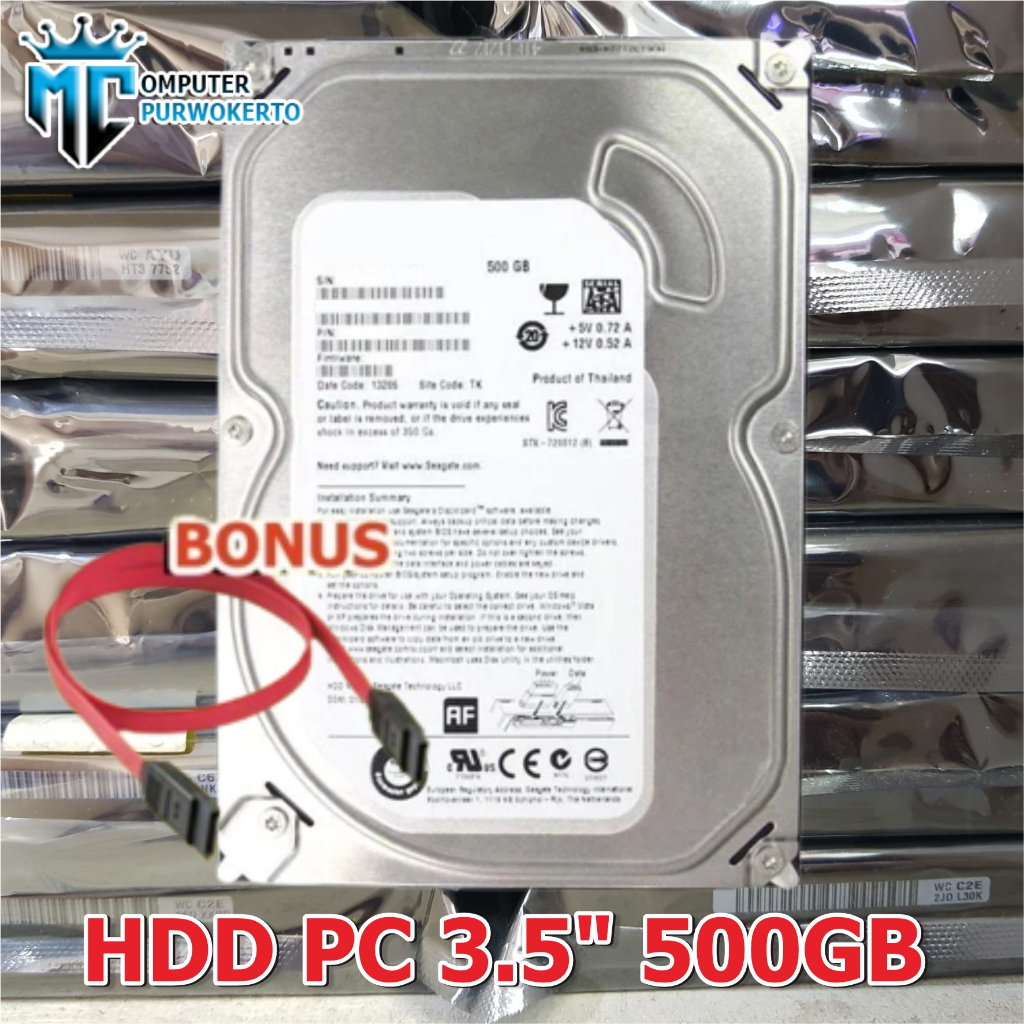 hardisk pc internal 3.5icnh 500gb sata