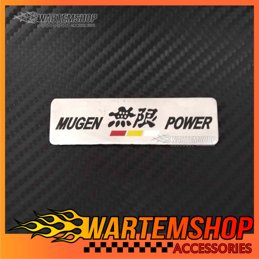 EMBLEM MOBIL STAINLESS MINI MUGEN POWER
