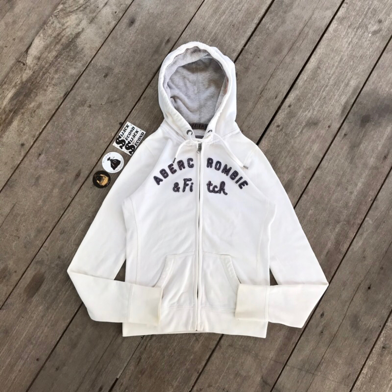 HOODIE ZIPPER ABERCROMBIE SECOND *size M