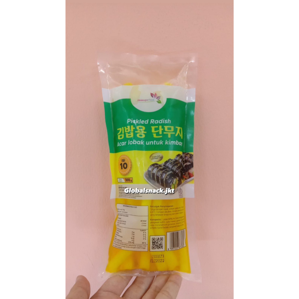 

Danmuji Pickled Radish Panjang Kimbab Acar Lobak Kuning Untuk Kimbab