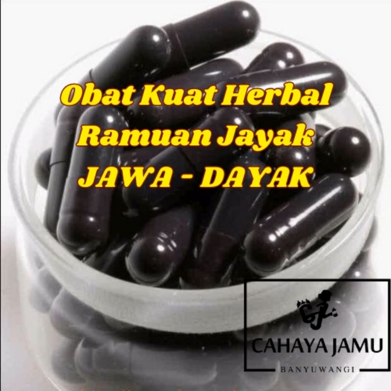 kapsul kuat pria jayak ramuan dayak jawa tahan lama
