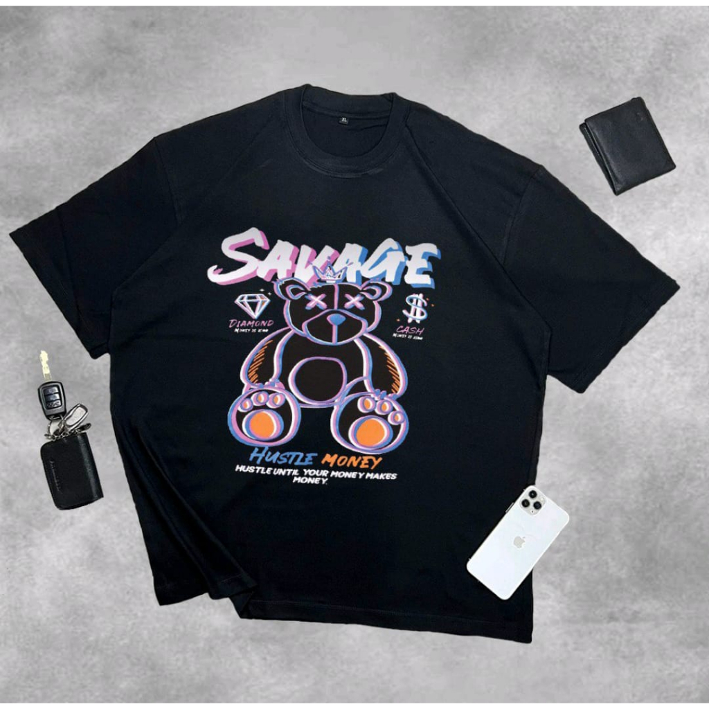 Kaos Katun Distro Pria Wanita