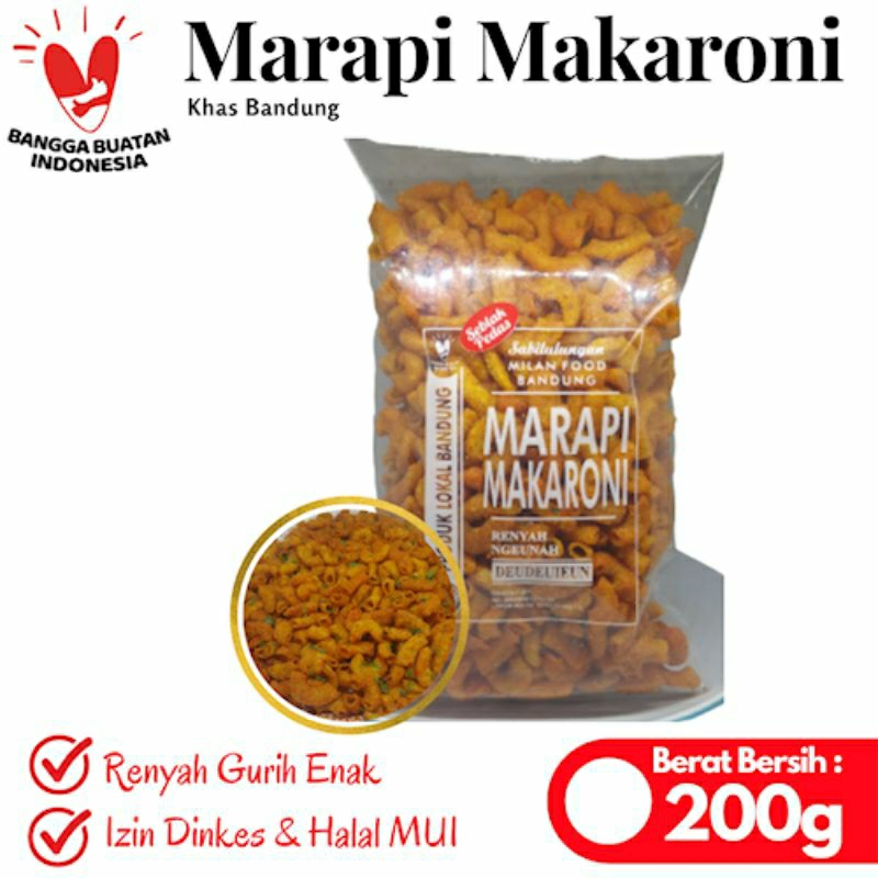 

Makaroni Seblak Cemilan Keripik snack pedas Kemasan Ekonomis 200