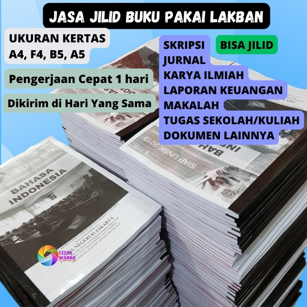 Jilid Lakban | Jasa Jilid Makalah
