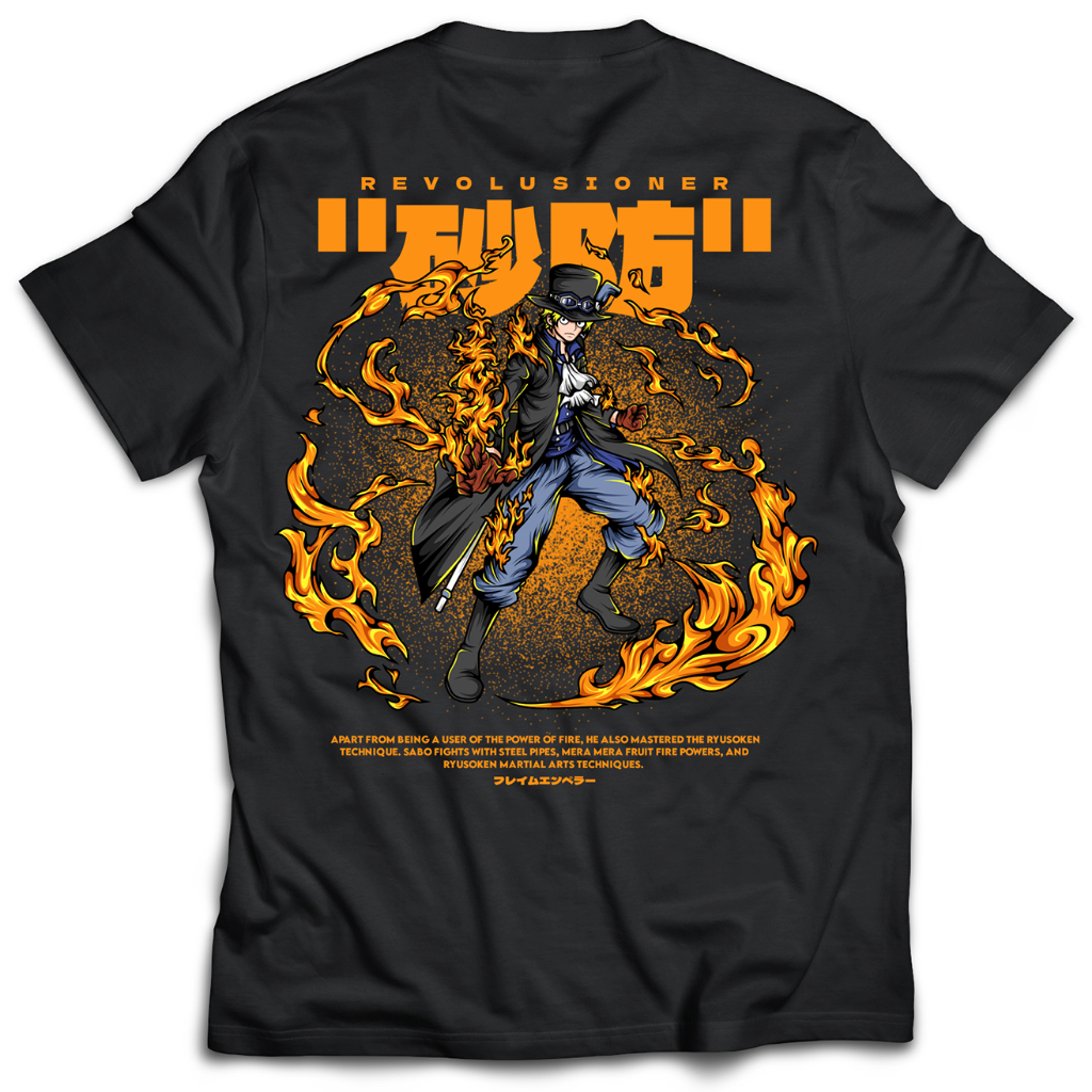 Kaos Anime Sabo One Piece