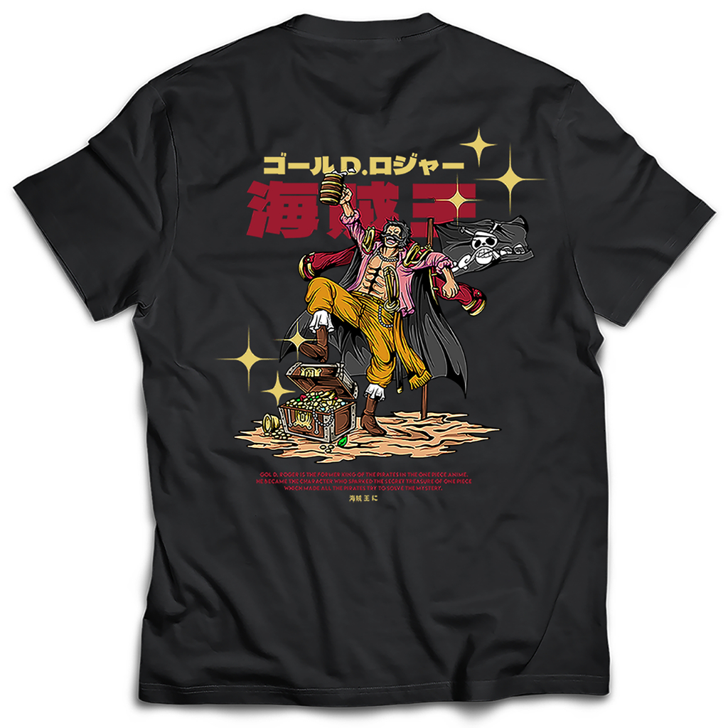 Kaos Anime Roger One Piece