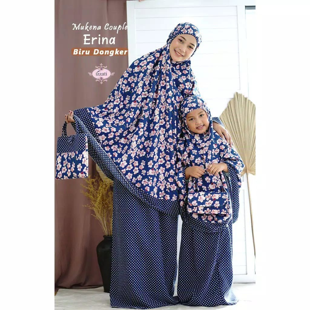 BUTIK.MADINAH MUKENA IBU ANAK SYAZA SAKURA SITI KHADIJAH PASTELEENA DALANOVA