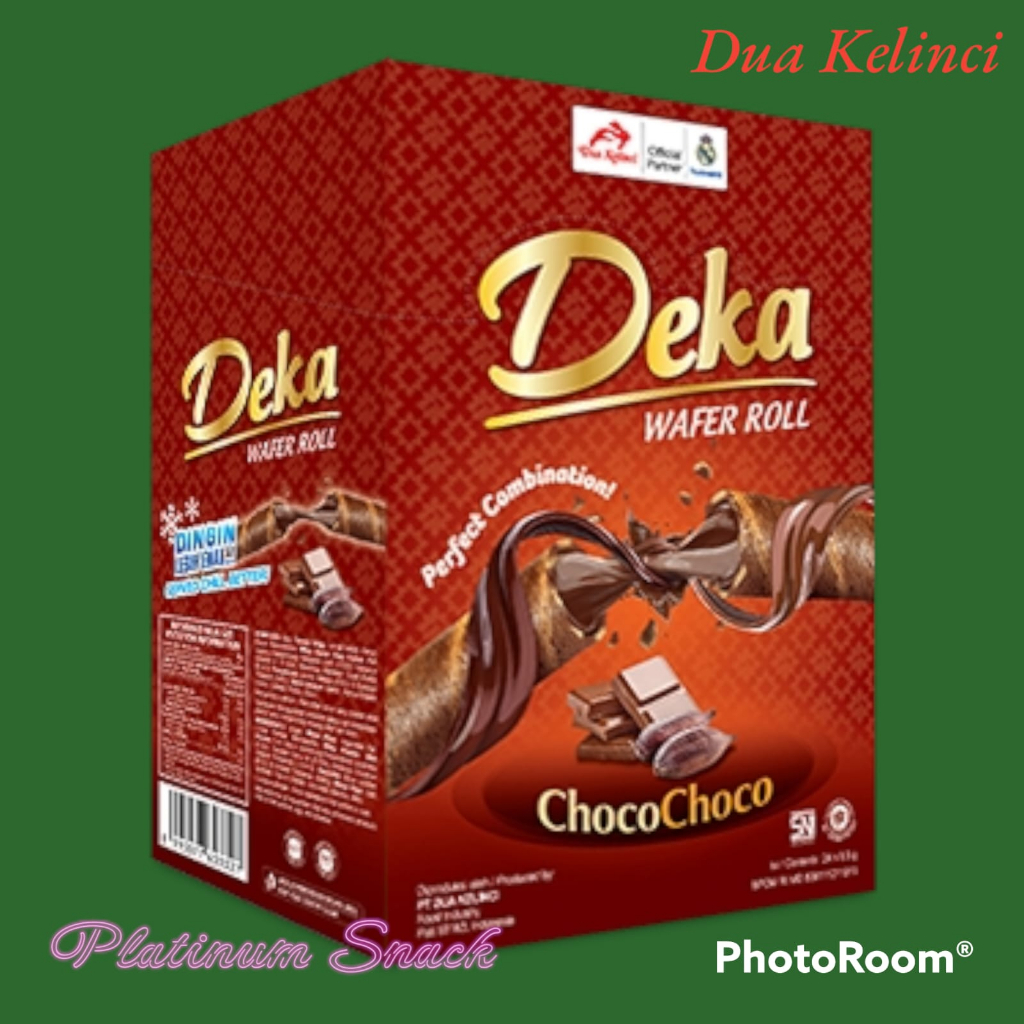 Deka ChocoNut | ChocoChoco | 24 Pcs @ 7.5 Gr | Dua Kelinci