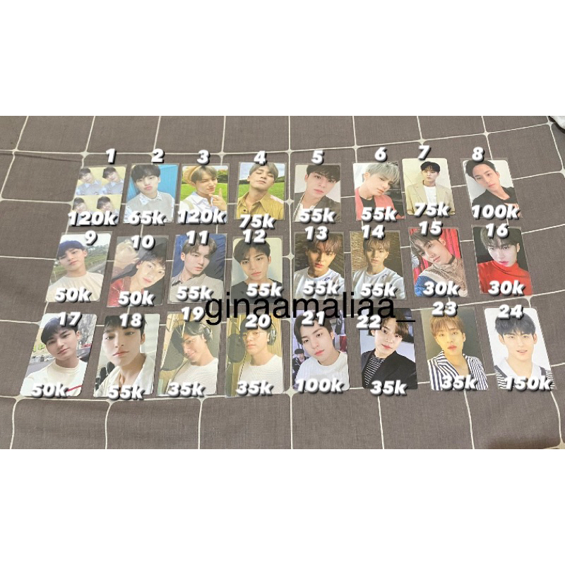 CLEARANCE SELL MINGYU PC PHOTOCARD ALBUM BENEFIT SEVENTEEN AN ODE HENGGARAE SEMICOLON YOURCHOICE GOI