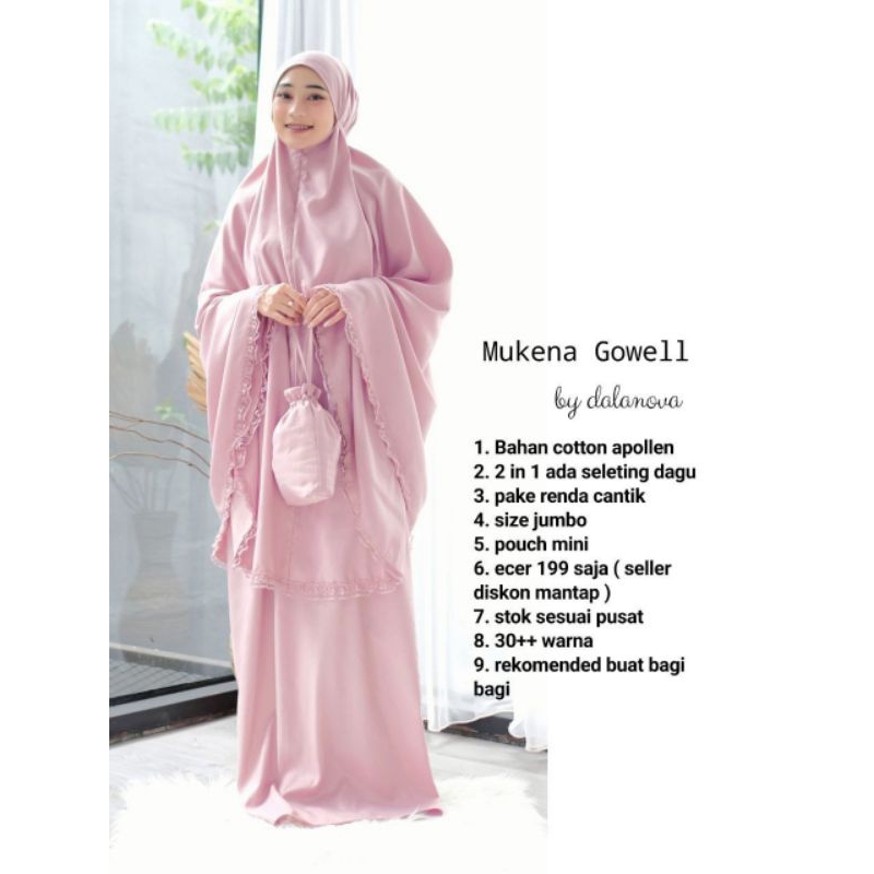 READY Mukena Gowell by Dalanova