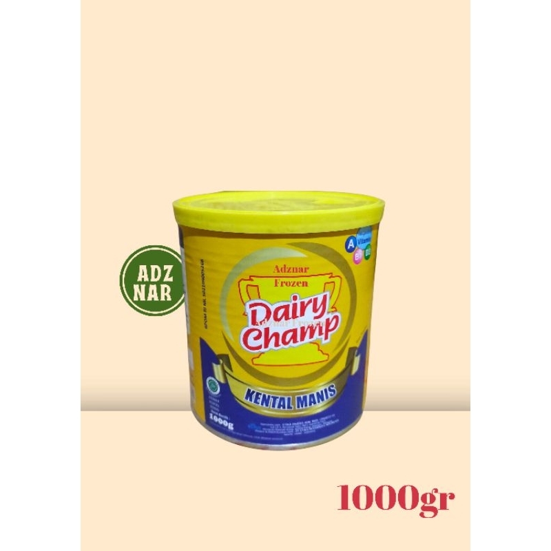 

Susu kental manis dairy champ 1 kg