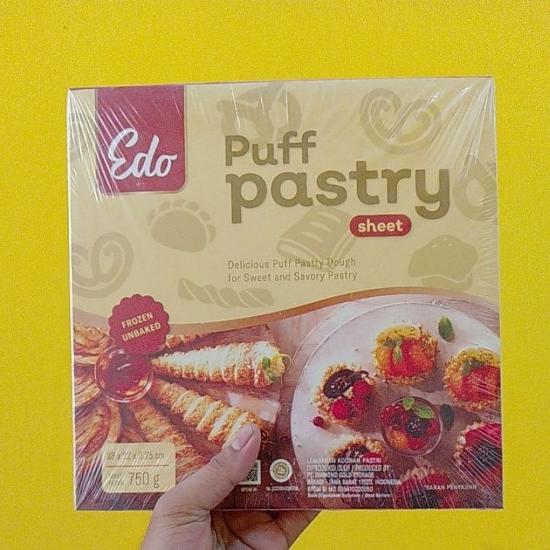 

Edo puff pastry sheet 750G