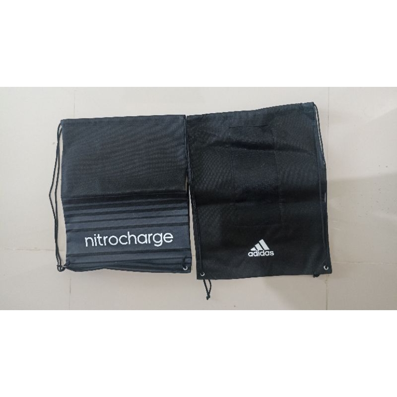 [NEW] adidas Tas Sepatu Sepak Bola Nitrocharge Gymsack ORIGINAL