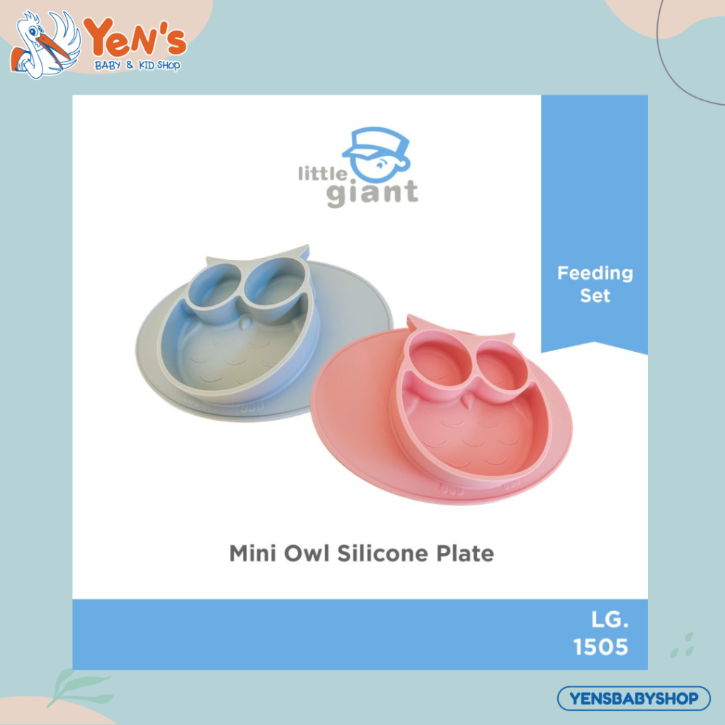 Little Giant Mini Owl Silicone Plate
