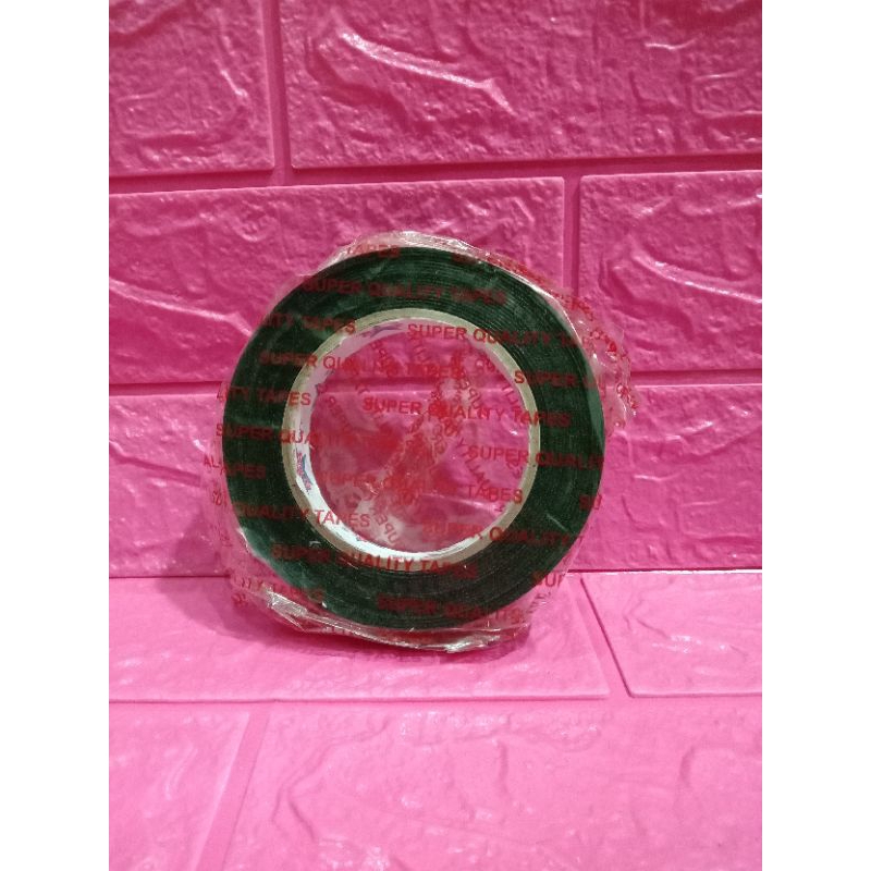 

Double Tape Foam Busa Hijau 3M Foam 1" Inch x 5 M 888 Double Tape Foam