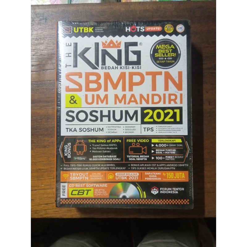 OBRAL - Buku Sbmptn/Snbt/Utbk King Soshum/Ips 2021