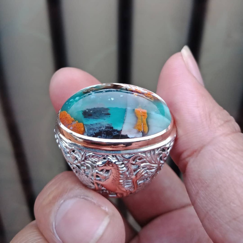 CINCIN BATU AKIK PANCAWARNA EDONG MARSIH OHEN CIANGEL DARSON KIRPAY BUKAN BACAN