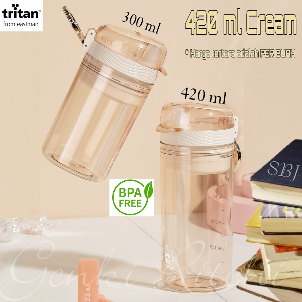 BOTOL MINUM TRITAN BPA FREE LUXURY TRITAN SHAKER KAPASITAS 420ml SB-88