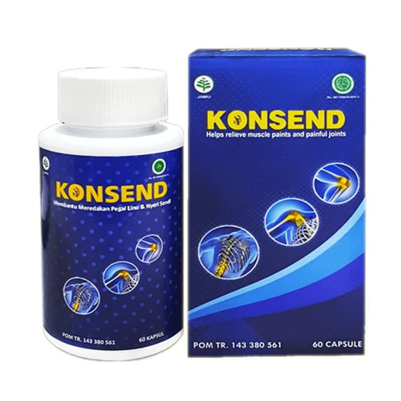 KONSEND Konsend Obat Herbal Asam Urat/Atasi Persendian Asli Original Sedia Artropant
