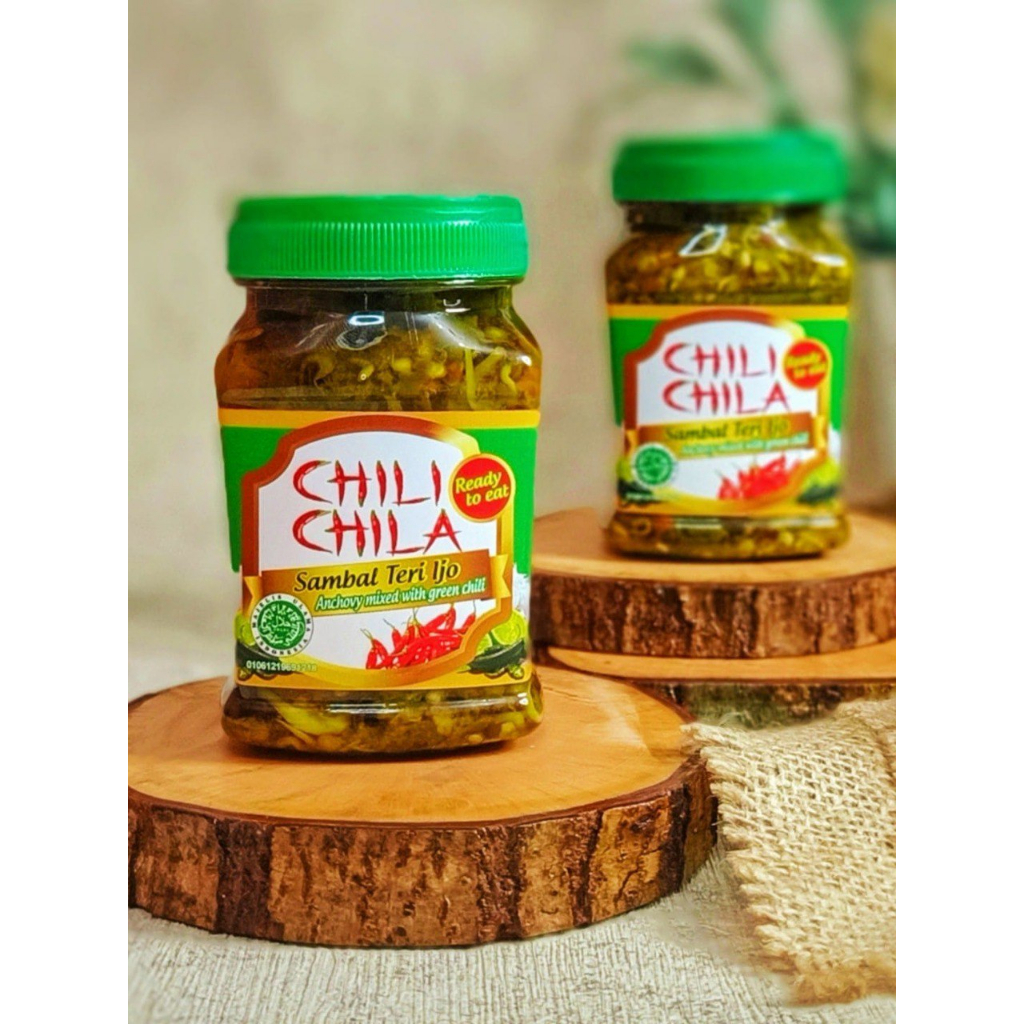 

SAMBAL TERI IJO CHILI CHILA 210 gr (HALAL)