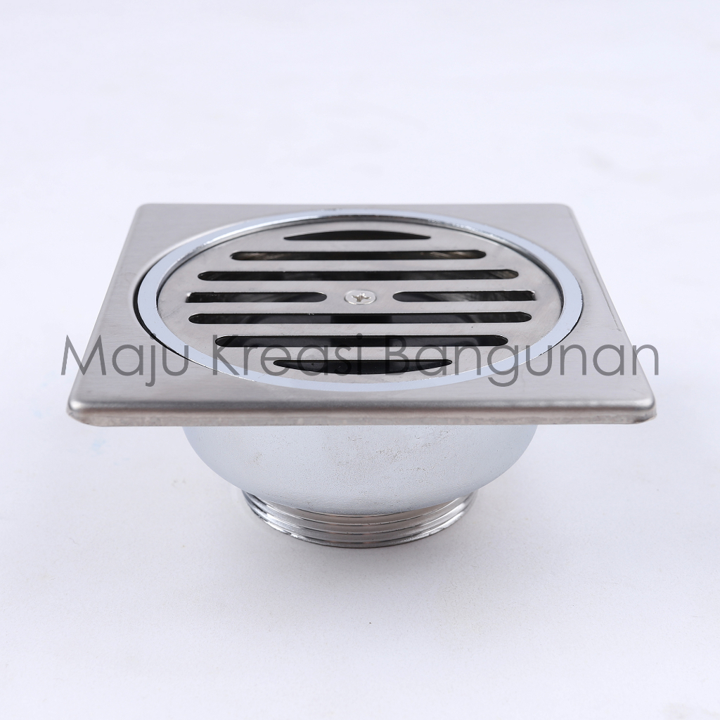 Saringan Got Stainless SOLIGEN 1319 Floor Drain Tebal Lantai WC Toilet Kamar Mandi 4 Inch