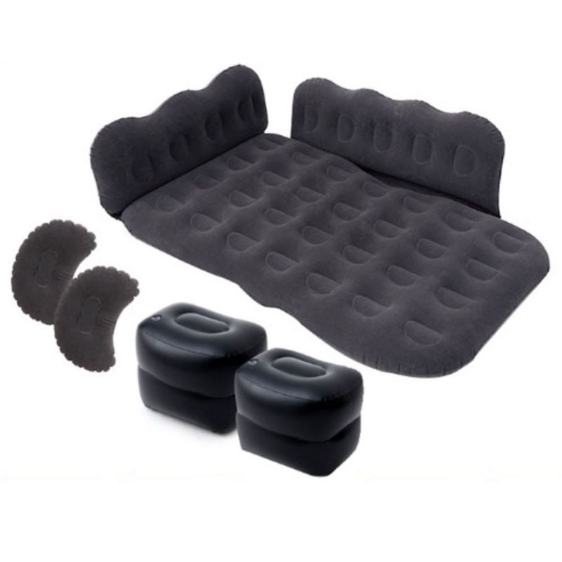 KASUR MOBIL PLUS BANTAL KAKI POMPA - PERLENGKAPAN MUDIK LEBARAN - TRAVEL