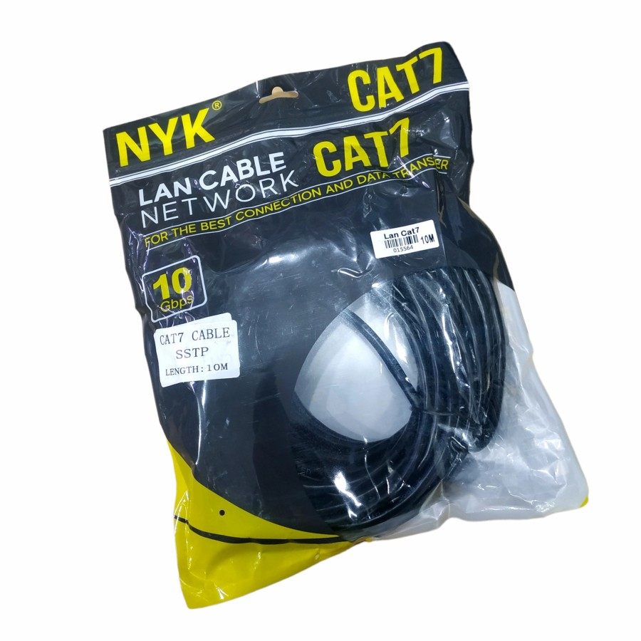 NYK Kabel Lan SSTP Cat7 10M Internet Ethernet Cable