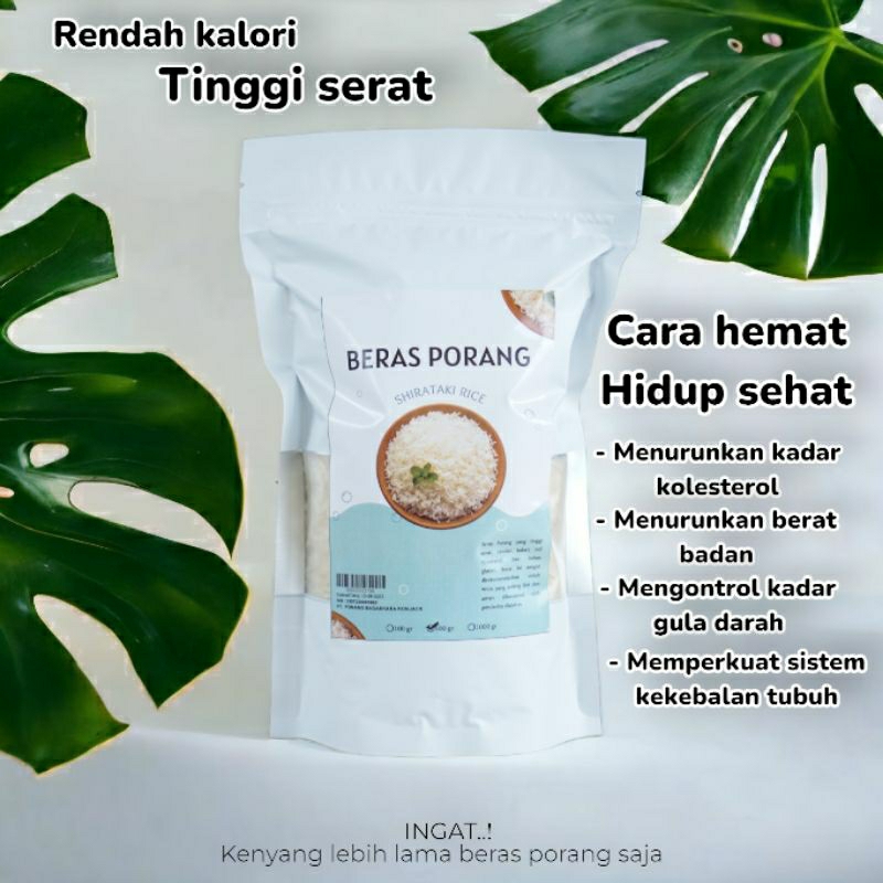 

BERAS SHIRATAKI /Shirataki rice 500gr/ Beras porang