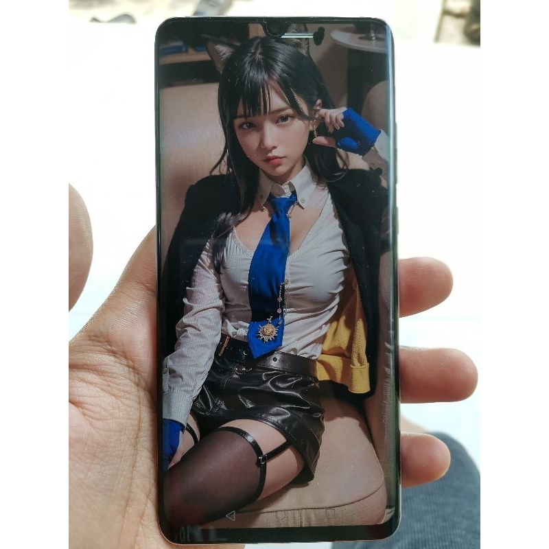 LCD OLED Huawei P30 Pro Copotan Minus + Backdoor & Antena NFC