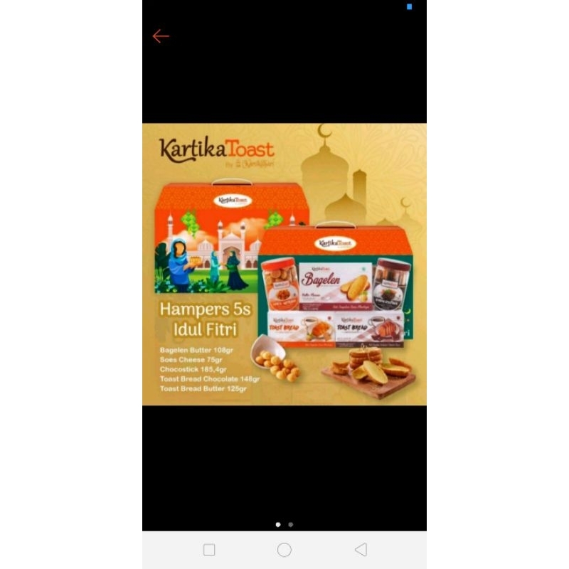 

Ready paket kartika sari hampers isi 5