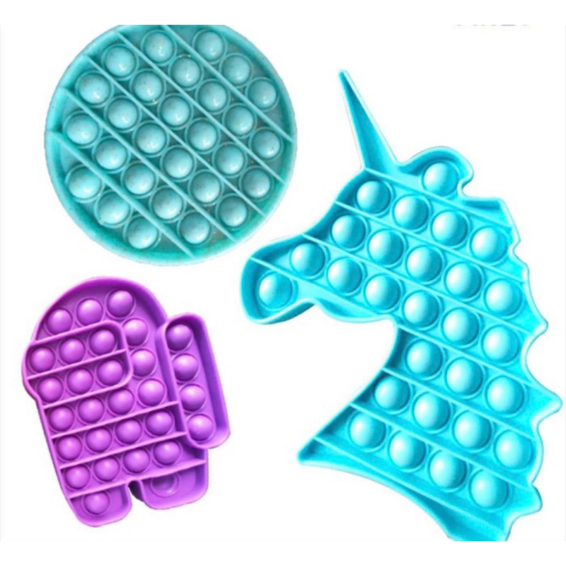 Mainan Anak Pop it Fidget toys - Fidget Push Bubble Pop it Toy - Pop it