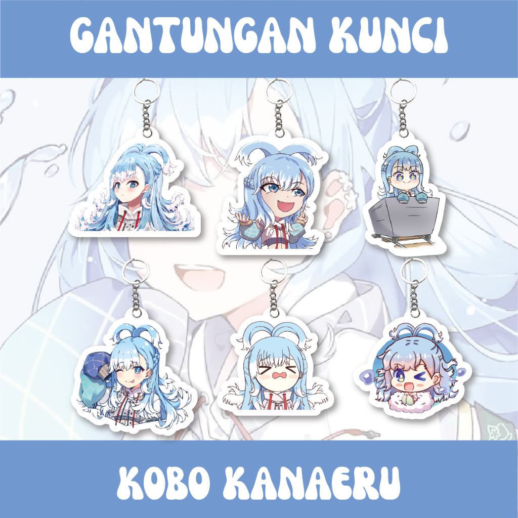 GANTUNGAN KUNCI KOBO KANAERU | KOBO | VTUBER | AKRILIK 3MM