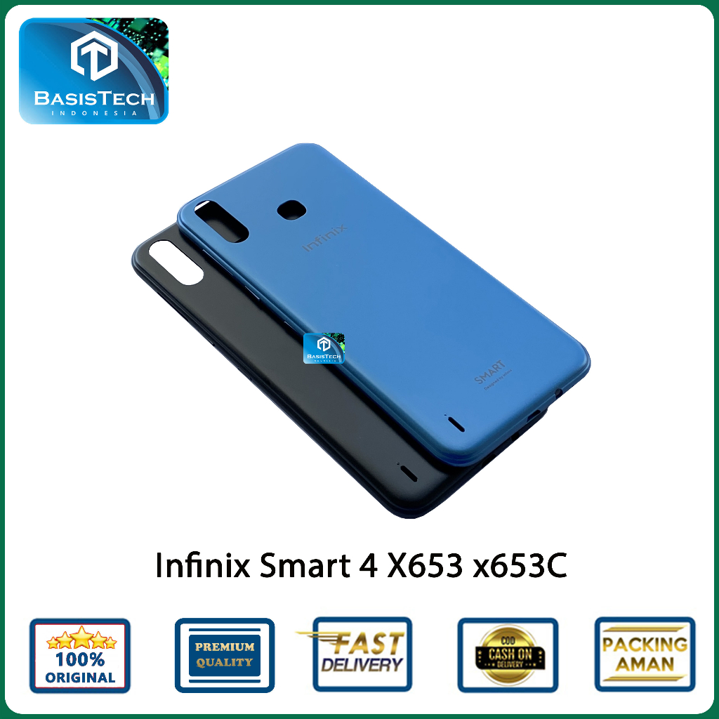 BACK COVER BACKDOOR INFINIX SMART 4 4C X653 X653C ORIGINAL QUALITY