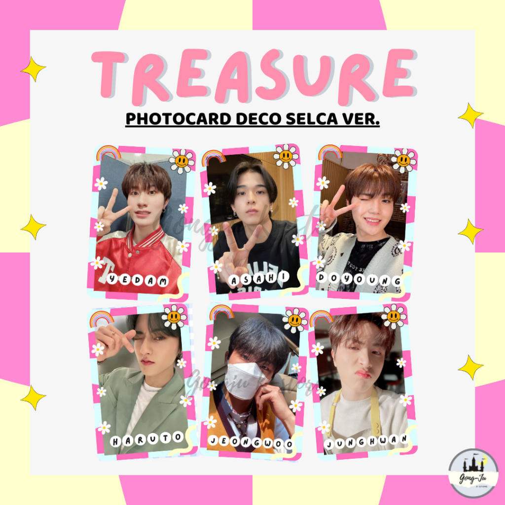 [ COD ] TREASURE PHOTOCARD DECO 1