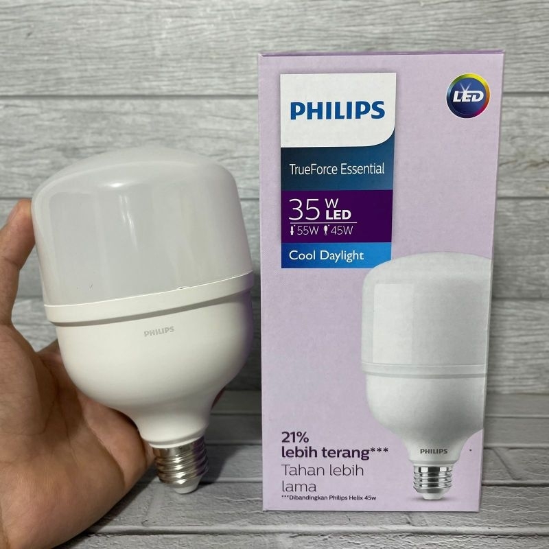 PHILIPS LAMPU LED TRUEFORCE ESSENTIAL 35W 35 WATT PUTIH BERGARANSI 1 TAHUN