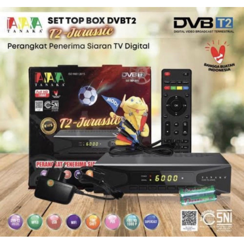 STB SET TOP BOX MERK WELHOME STB NOISE SANEX JURASIC