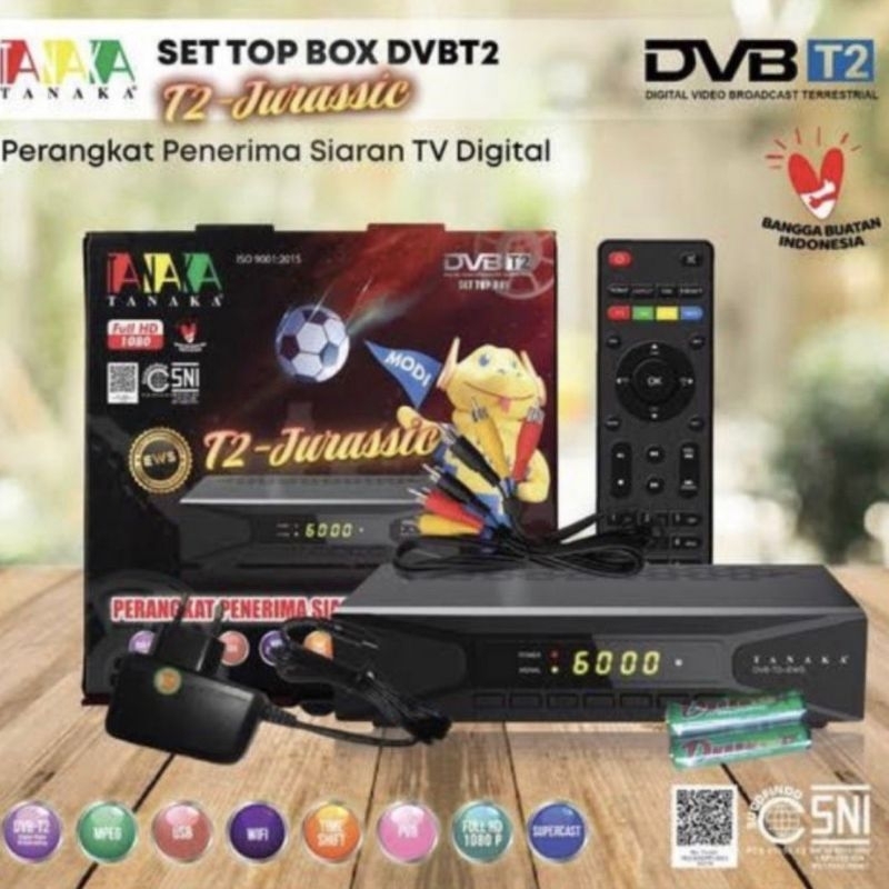 STB SET TOP BOX TV DIGITAL RECIEVER 2 PORT USB