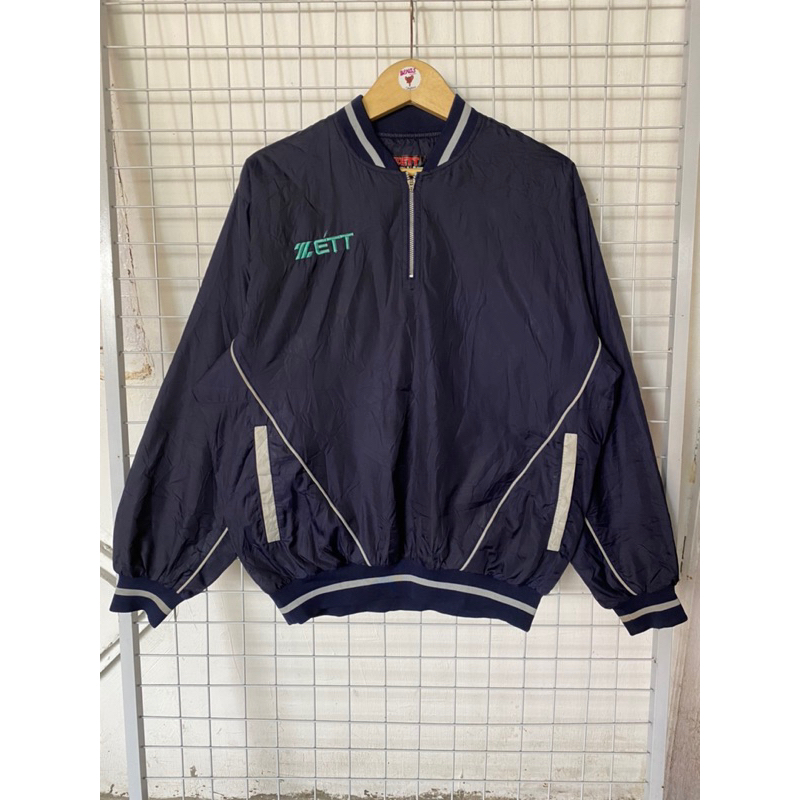 baseball jacket halfzip zett