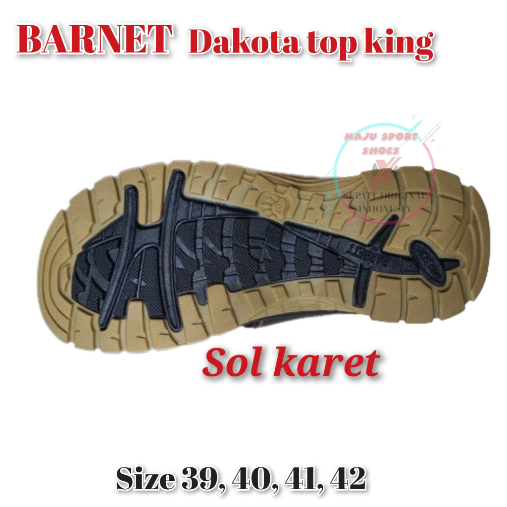 BARNETT DAKOTA TOP KING - SENDAL CASUAL PRIA SOL KARET BAND 2 JEMPOL