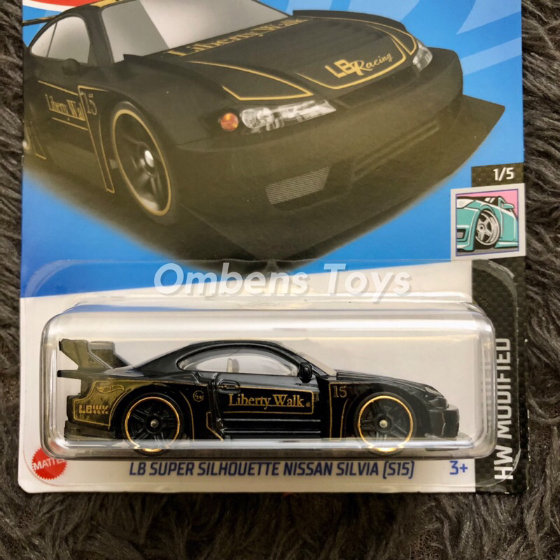 Hot Wheels LB Super Silhouette Nissan Silvia S15 LBWK Hitam, LBWK Kuning &amp; LBWK Putih