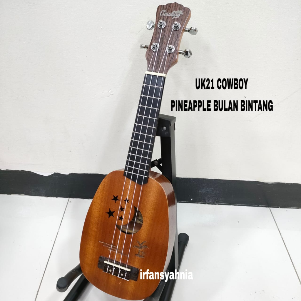 ukulele cowboy soprano sopran 21 original cowboy pineapple