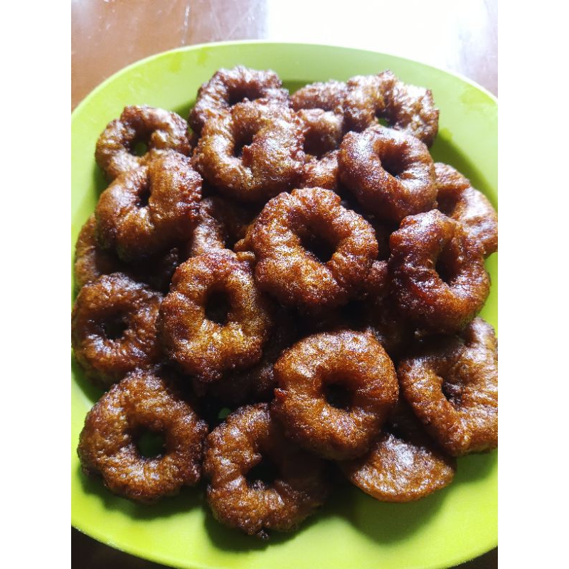 

kue cucur/kue cicin kemasan box isi 25 khas bengkulu