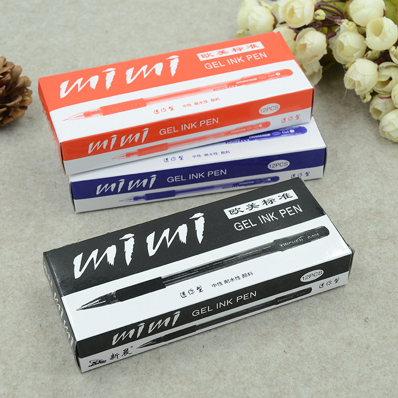 

PULPEN PEN PENA GEL HITAM, BIRU, MERAH 0,5 MM 0,5MM BERKUALITAS - MIMI
