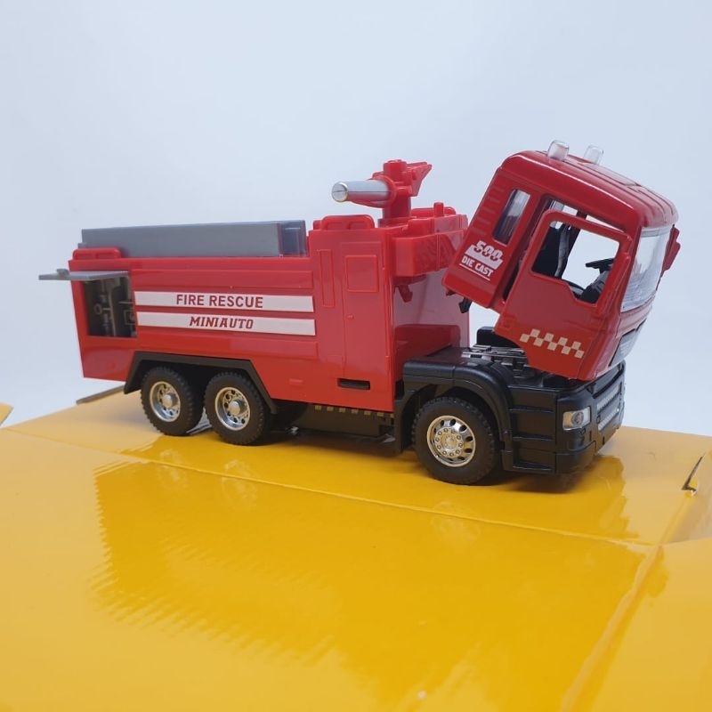 Miniauto Fire Fighter Water Canon truck